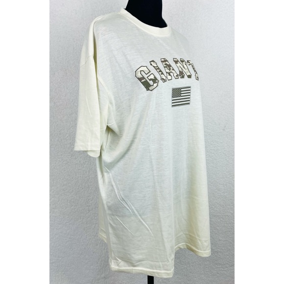 (NWOT) SF GIANTS • Cream Camo Logo Short-Sleeve Crewneck Tee - Picture 3 of 10